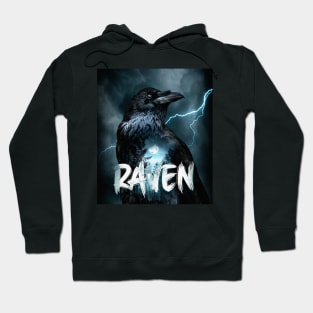 Raven Lightning Hoodie